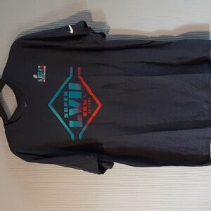 Nike Super Bowl LVII Tri-Blend T-Shirt - Heather Navy